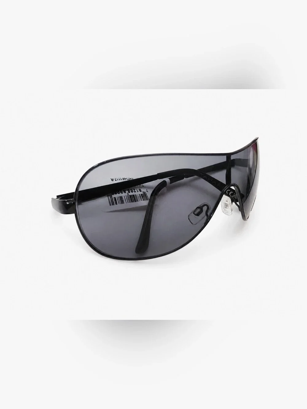Tahari Sleek Black Temple Sunglasses